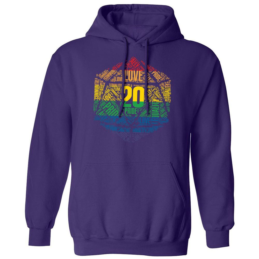 Classic Unisex Hoodie - J4PHH11P - Purple - 6