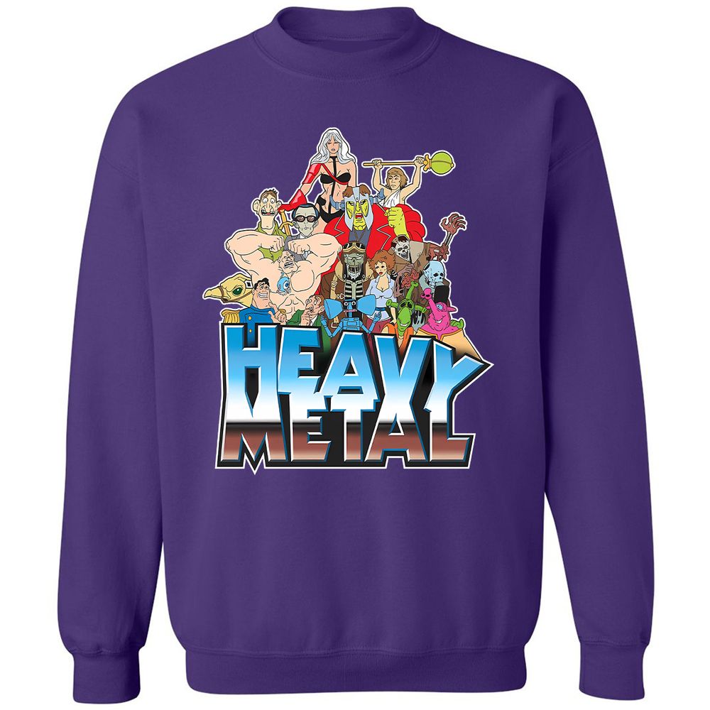 Classic Unisex Sweatshirt - ZX7BTG6D - Purple - 6