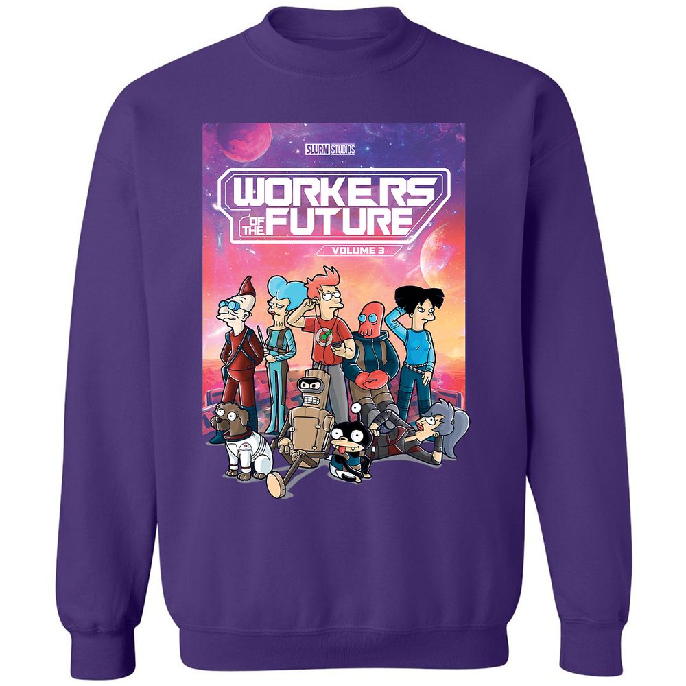 Classic Unisex Sweatshirt - EBXUEAPB - Purple - 6