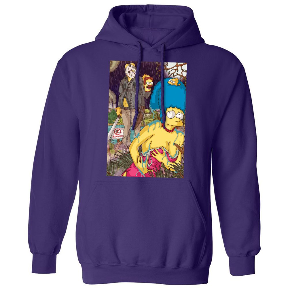 Classic Unisex Hoodie - NC9KA3PX - Purple - 6