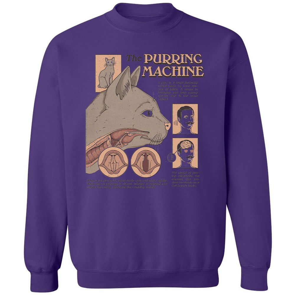 Classic Unisex Sweatshirt - 2SGG7F5D - Purple - 6