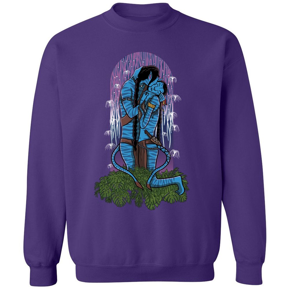 Classic Unisex Sweatshirt - TZXKM55P - Purple - 6