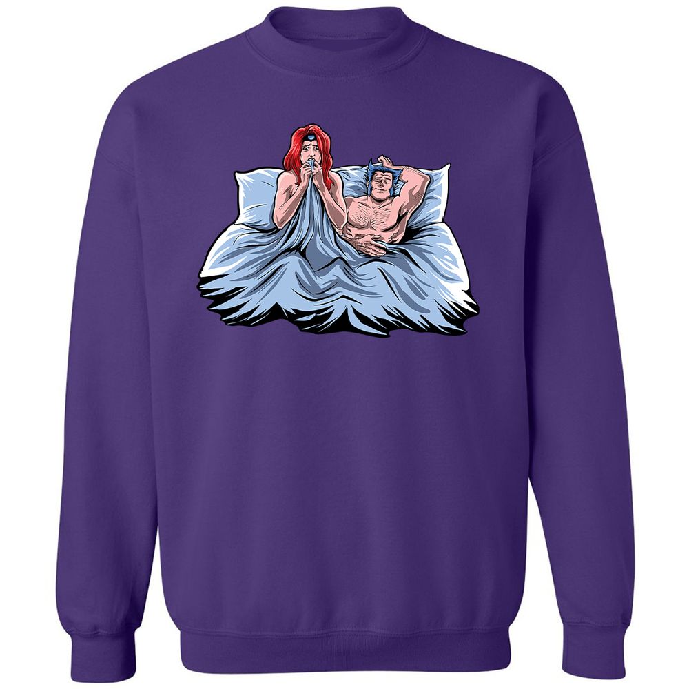 Classic Unisex Sweatshirt - TFTATSUC - Purple - 6