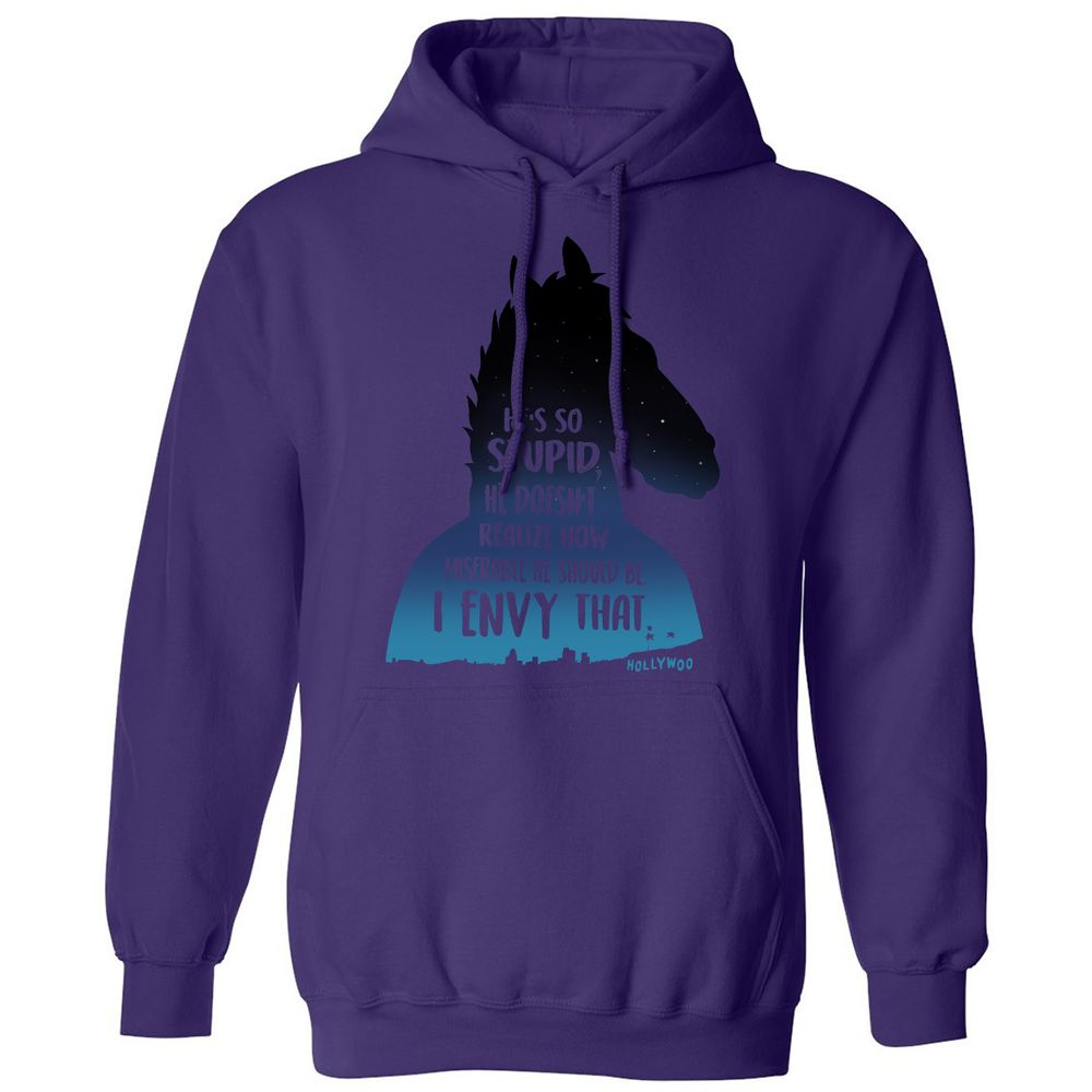 Classic Unisex Hoodie - ZSC23FSJ - Purple - 6