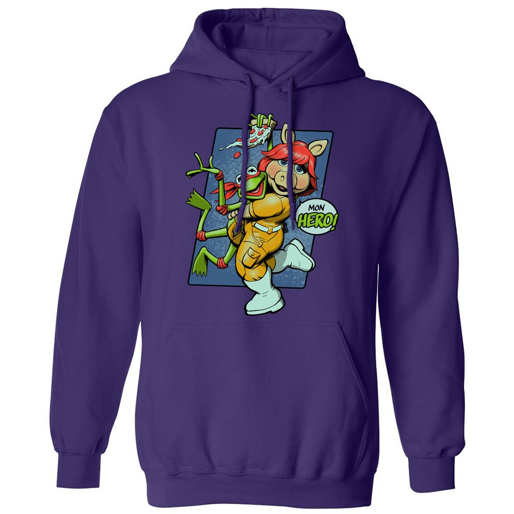 Classic Unisex Hoodie - P6D39PWA - Purple - 6