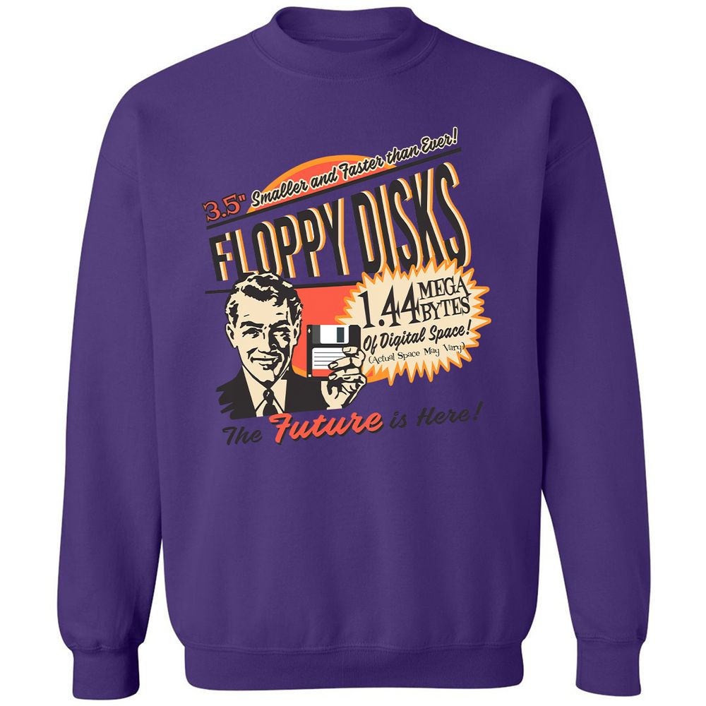 Floppy Disk Retro - Purple - 6