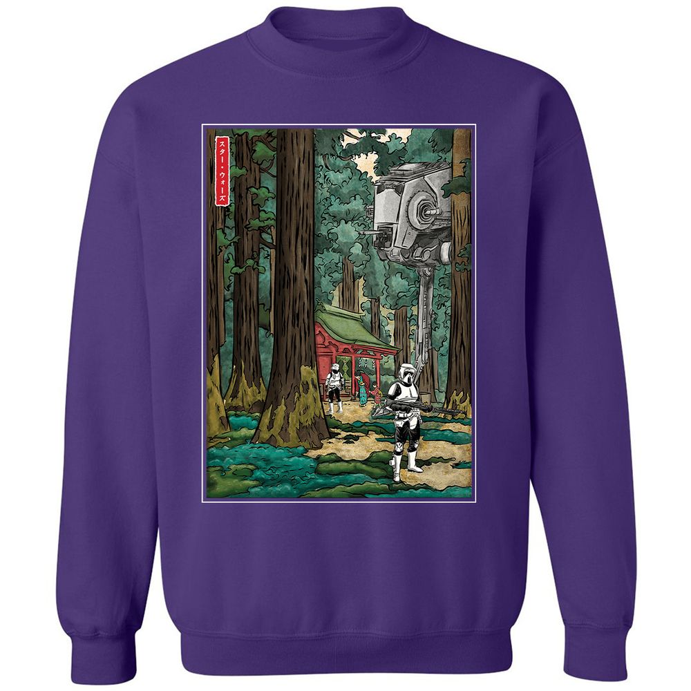 Classic Unisex Sweatshirt - 3N2EDSMA - Purple - 6