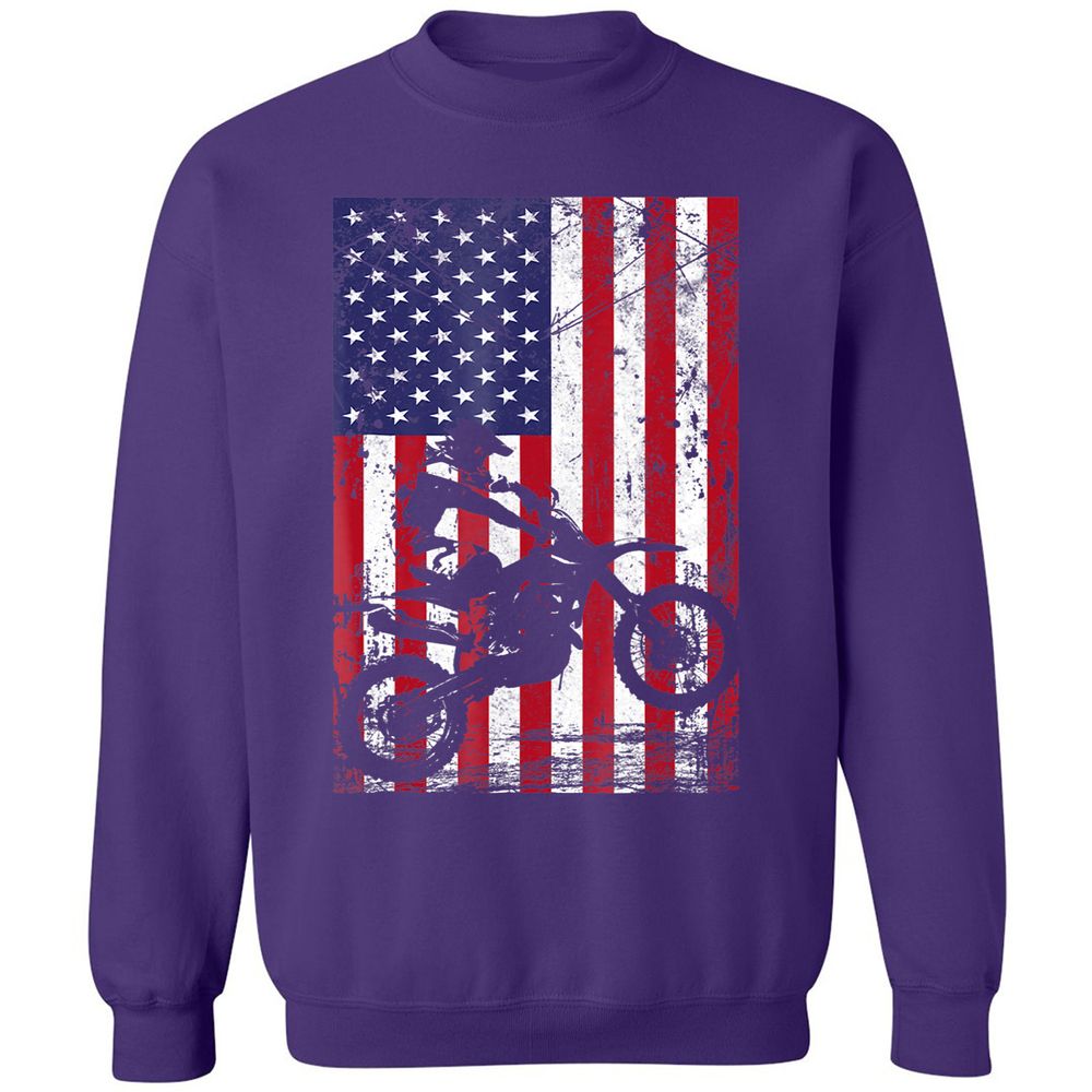 Classic Unisex Sweatshirt - LAE7QP2X - Purple - 6