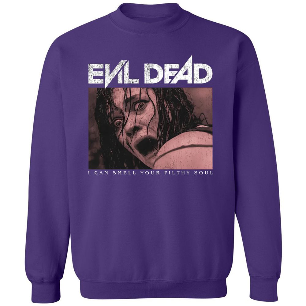 Classic Unisex Sweatshirt - Black - Purple - 6