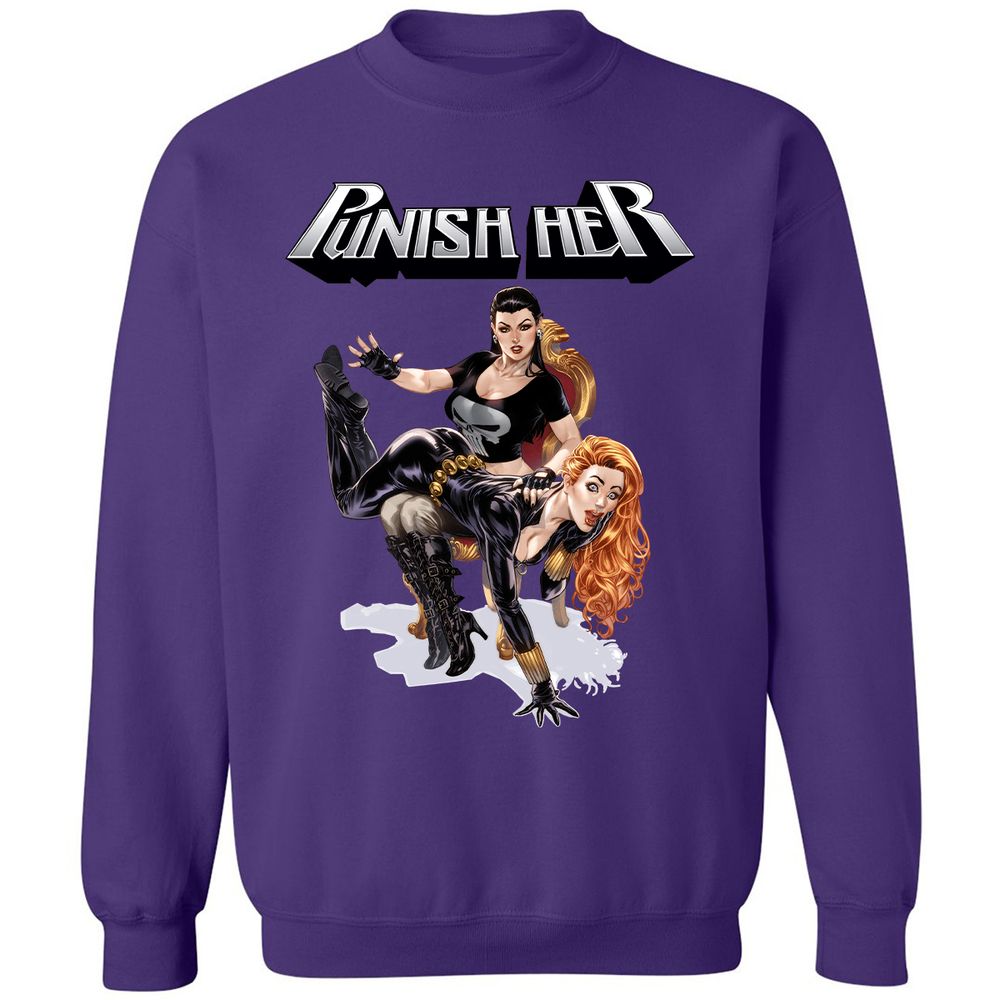 Classic Unisex Sweatshirt - QRTAT59U - Purple - 6