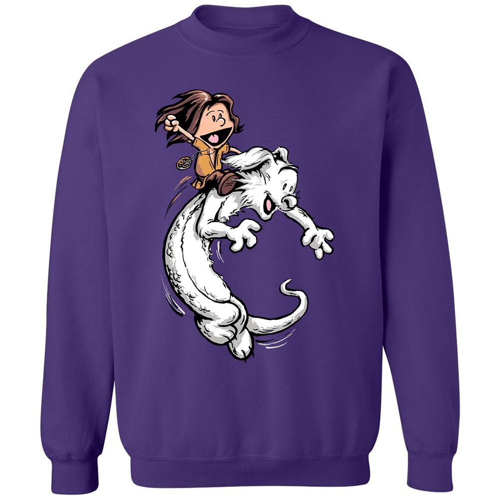 Classic Unisex Sweatshirt - 46EPNSWS - Purple - 6