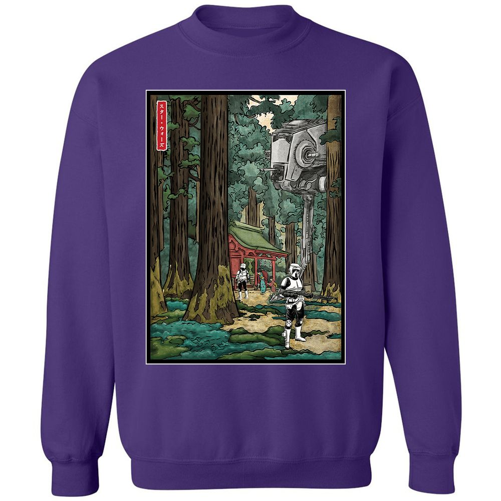 Classic Unisex Sweatshirt - KGLMBAPU - Purple - 6