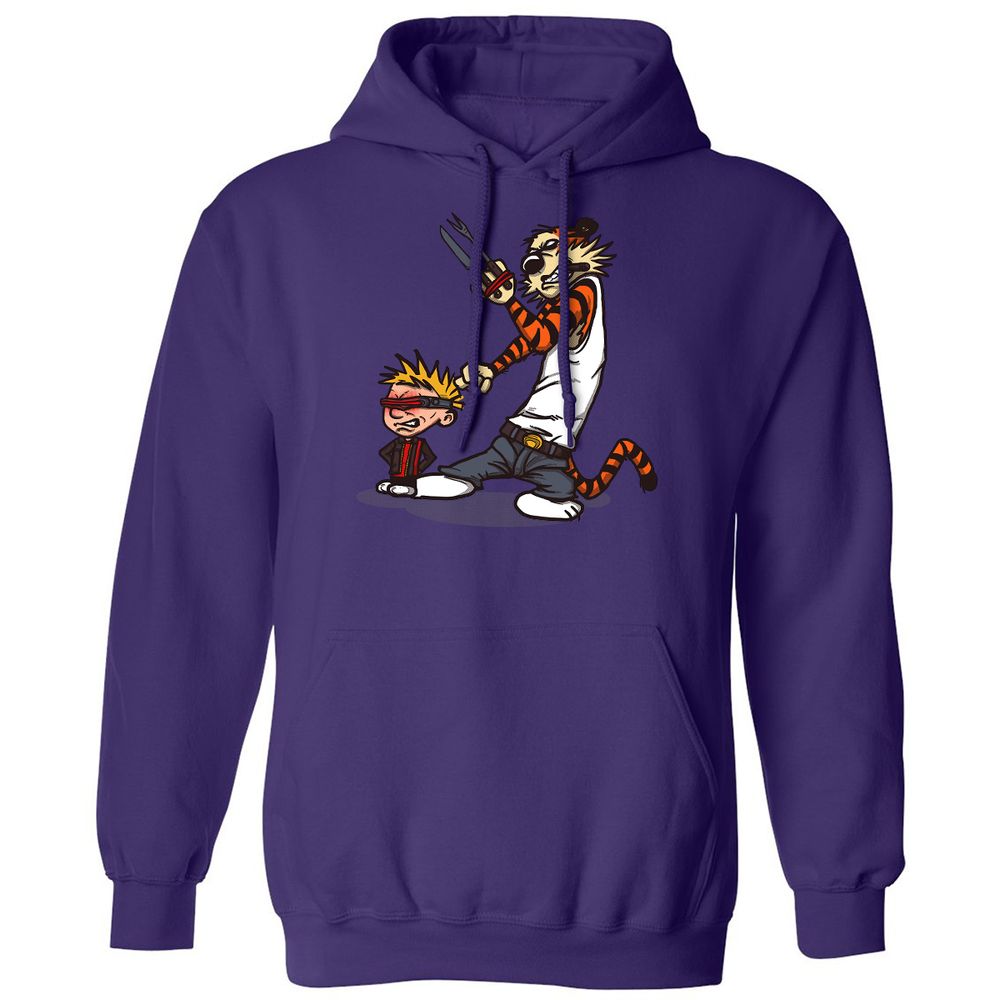 Classic Unisex Hoodie - 1E356JAT - Purple - 6