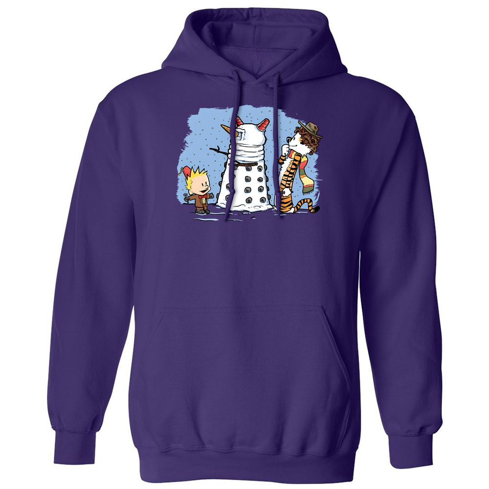 Classic Unisex Hoodie - 2XBAB4VW - Purple - 6