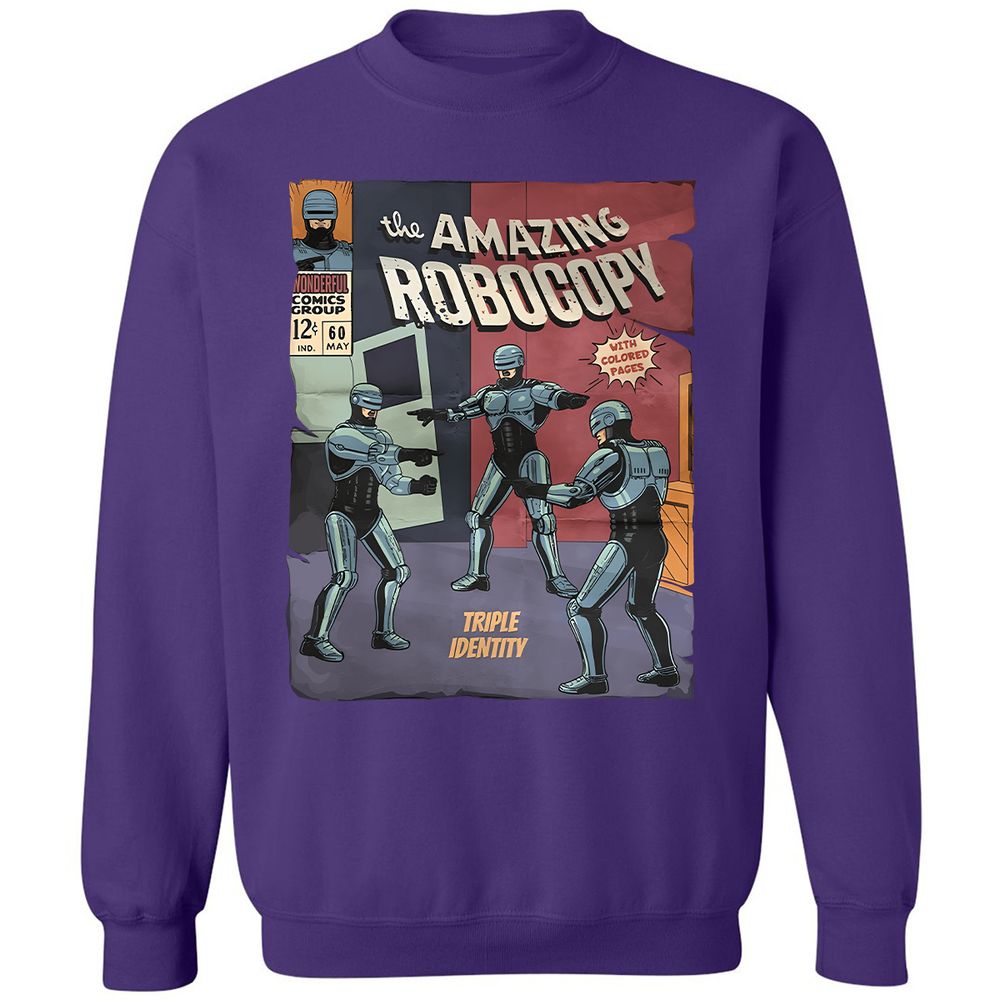 Classic Unisex Sweatshirt - 83CU8FFU - Purple - 6