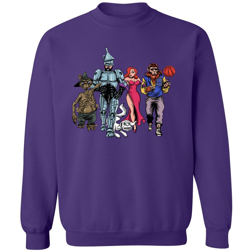 Classic Unisex Sweatshirt - CPV3C5KR - Purple - 6