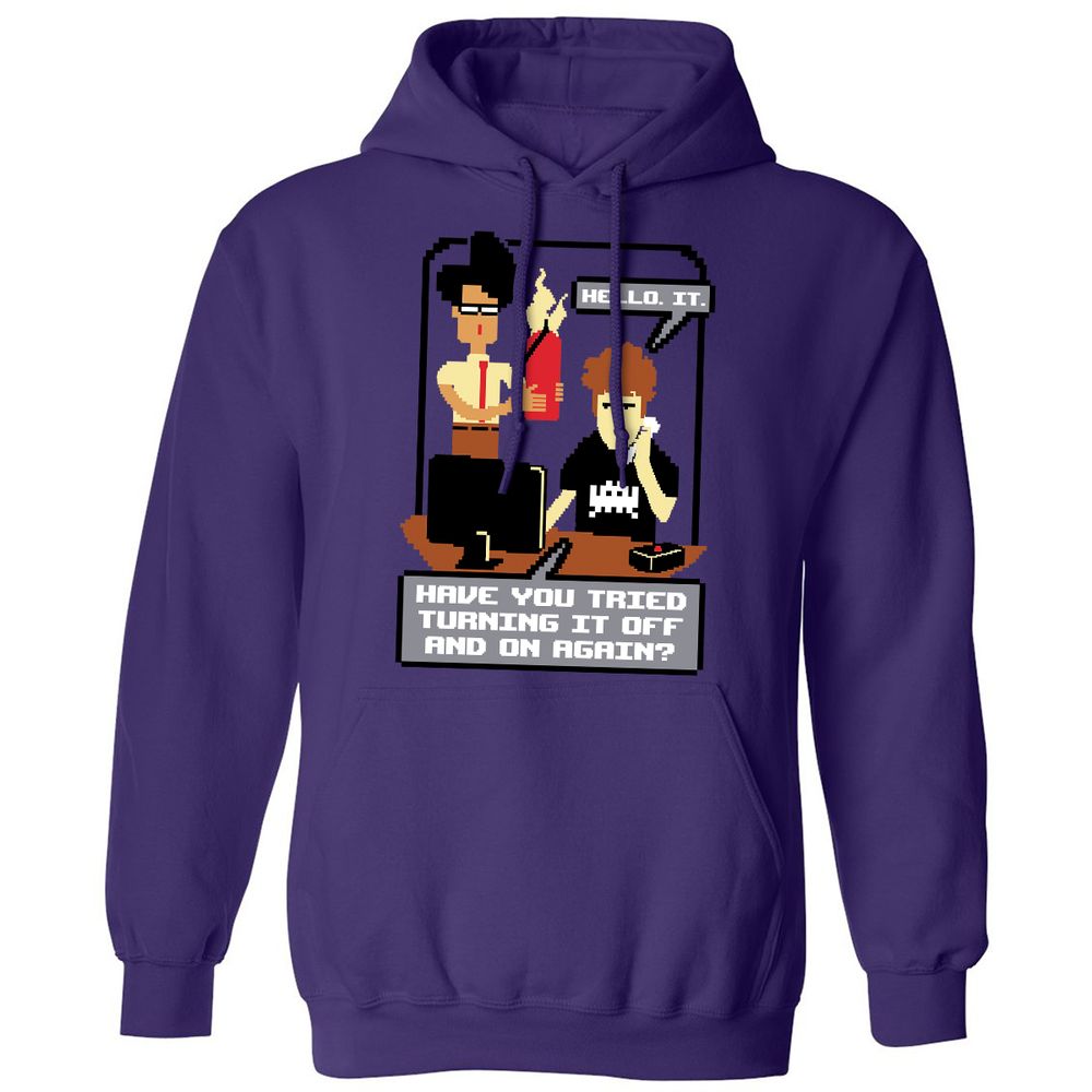 Classic Unisex Hoodie - 65CW2TKZ - Purple - 6