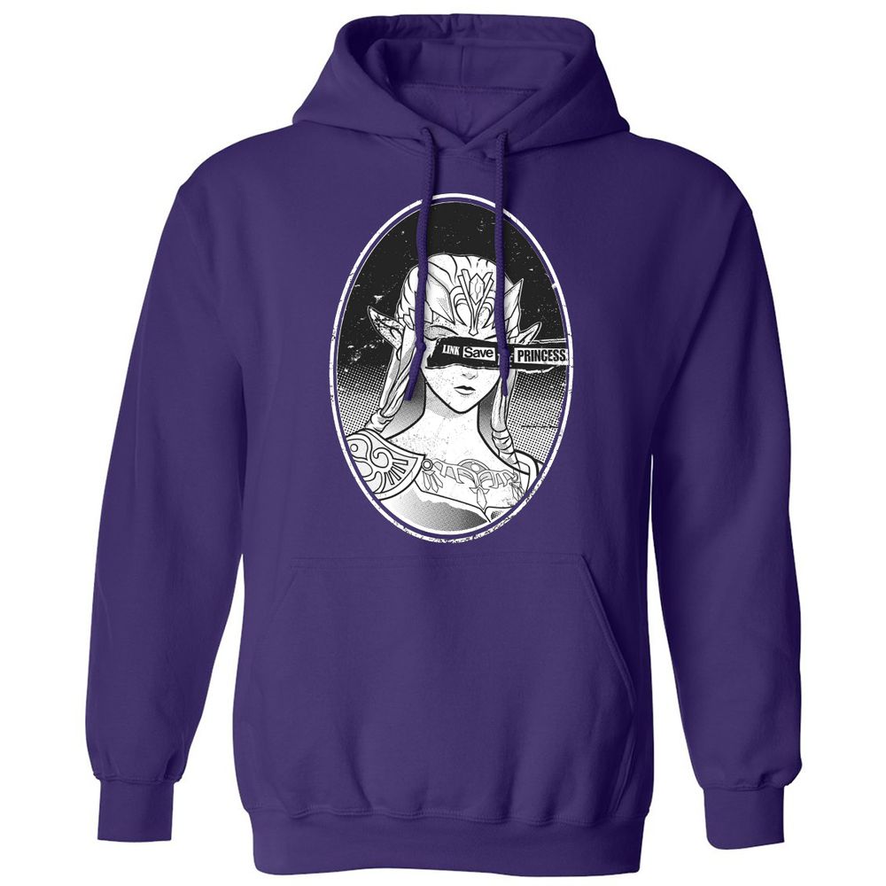 Classic Unisex Hoodie - CLVH5JKL - Purple - 6