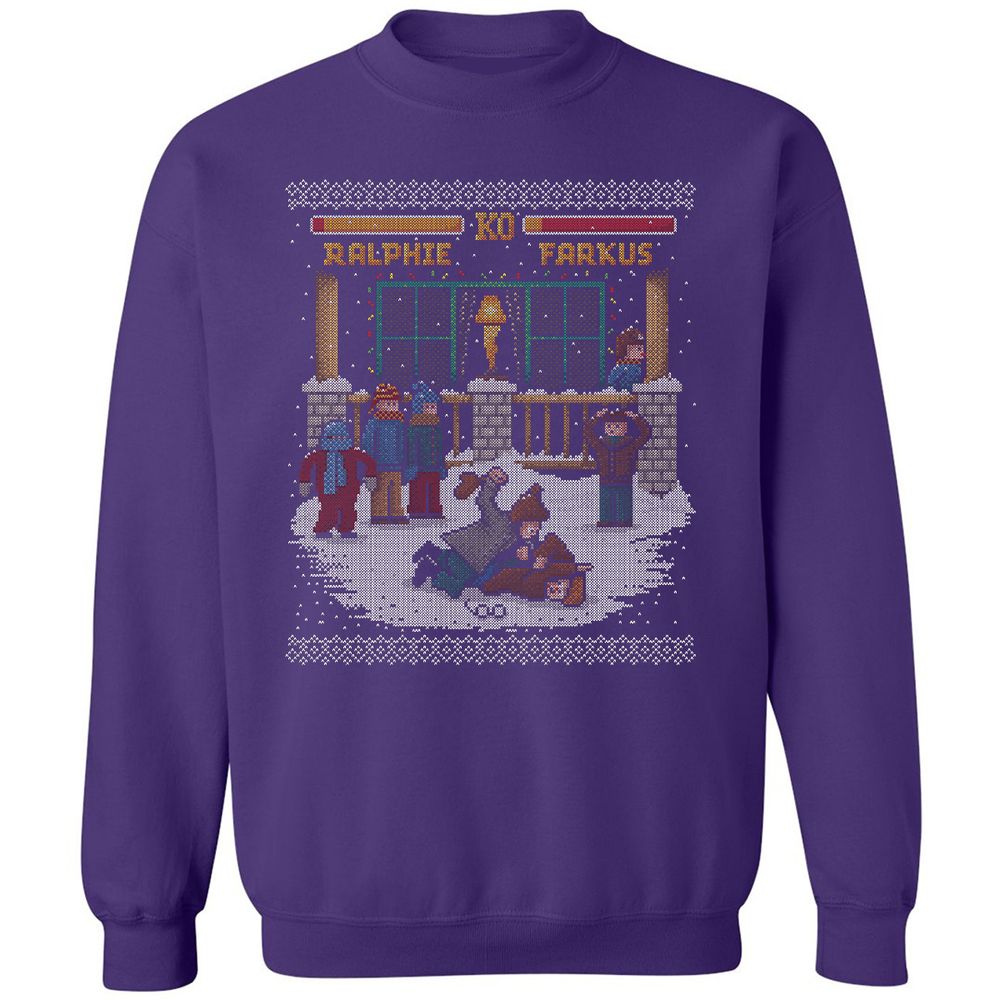 Classic Unisex Sweatshirt - TUV9NEDS - Purple - 6