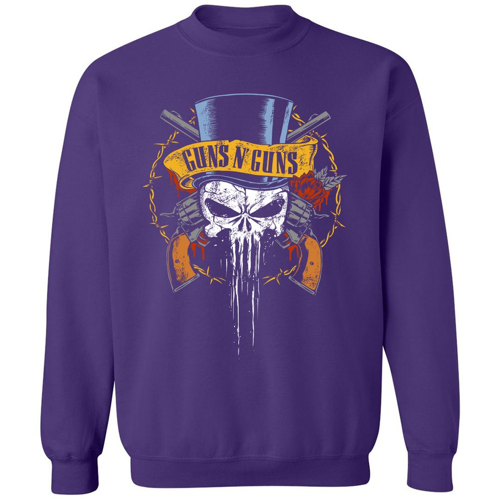 Classic Unisex Sweatshirt - BZU4K2L9 - Purple - 6
