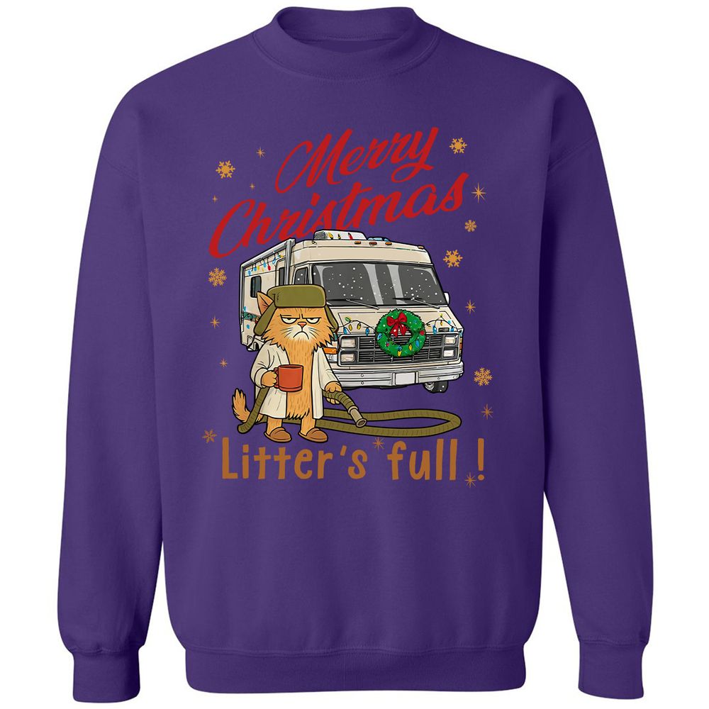 Classic Unisex Sweatshirt - 1K7Q3YTT - Purple - 6