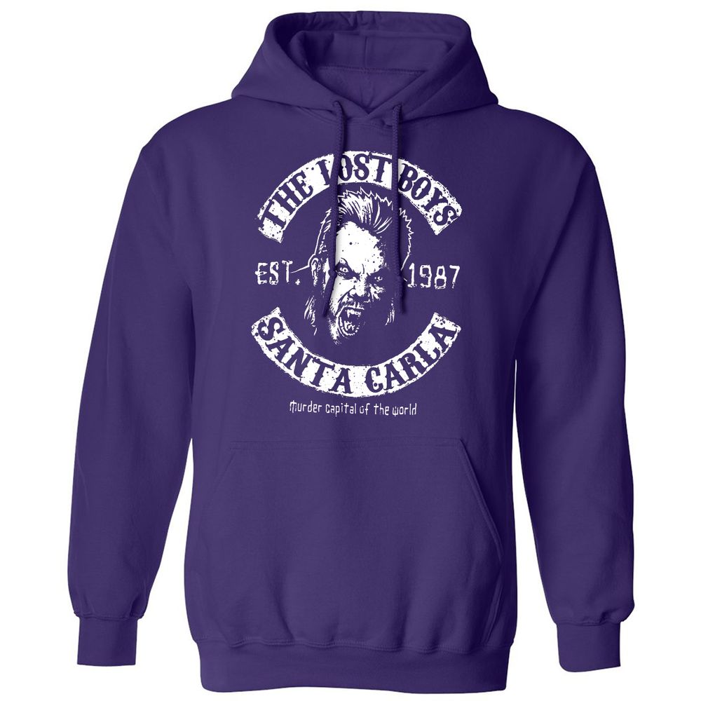 Classic Unisex Hoodie - EH51VXJF - Purple - 6