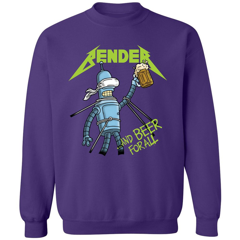 Classic Unisex Sweatshirt - W49JDXU9 - Purple - 6