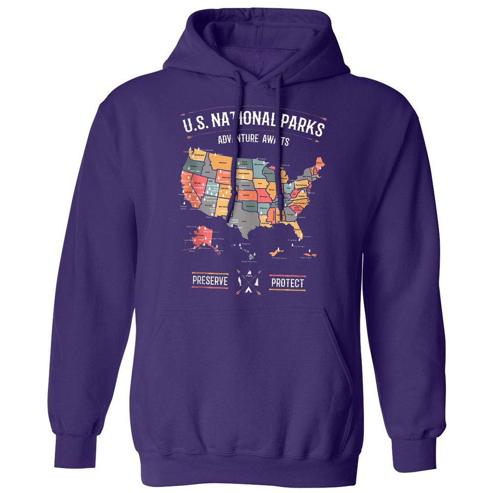 Classic Unisex Hoodie - AKTG2S4B - Purple - 6