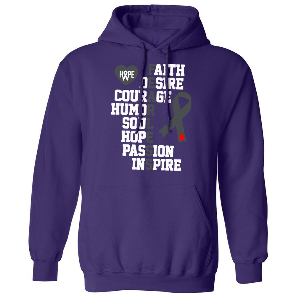 Classic Unisex Hoodie - W91EMD54 - Purple - 6