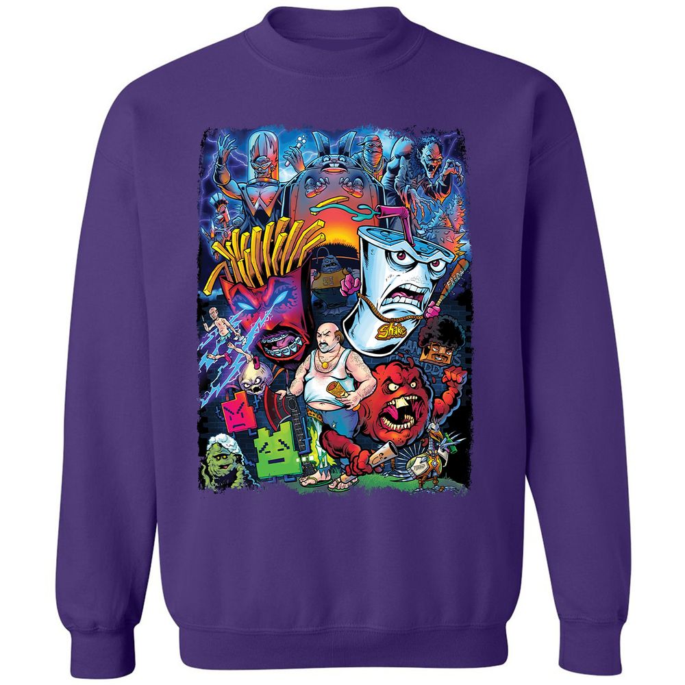 Classic Unisex Sweatshirt - BMNKE7QM - Purple - 6