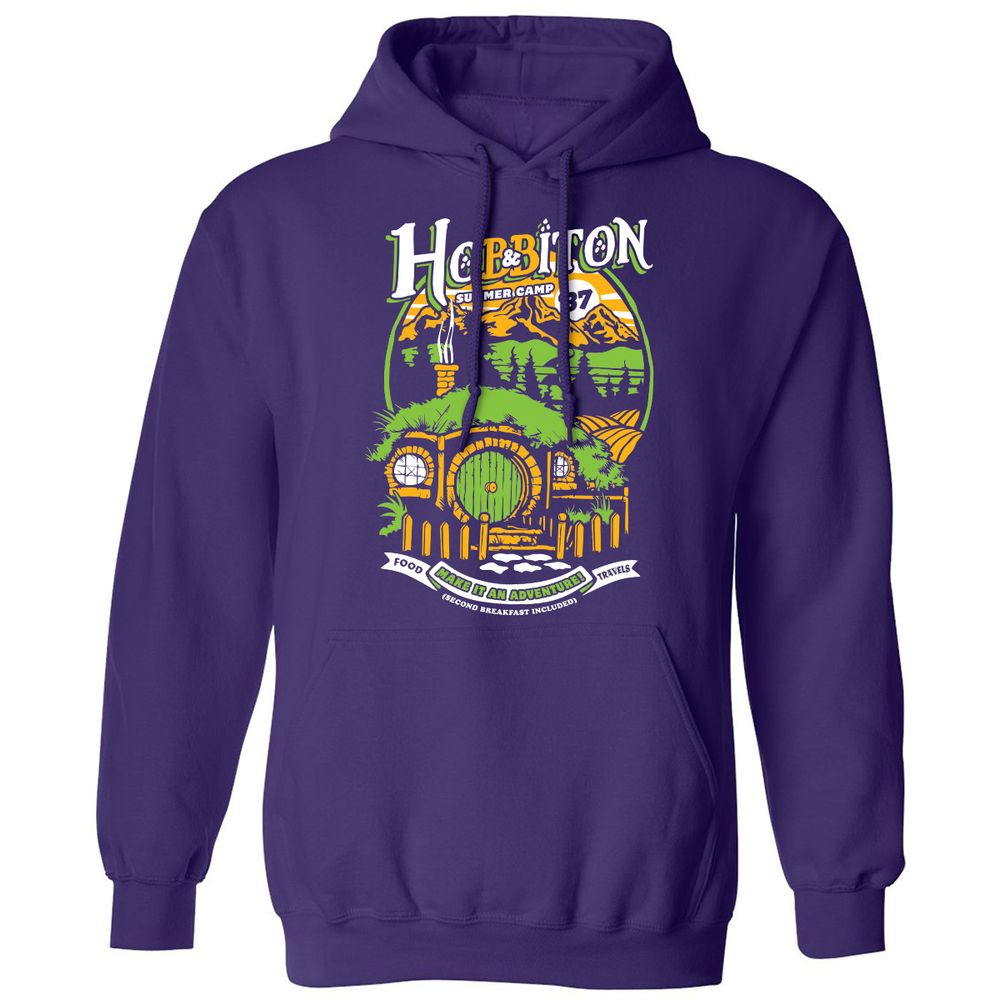 Classic Unisex Hoodie - QBGX1ZNV - Purple - 6