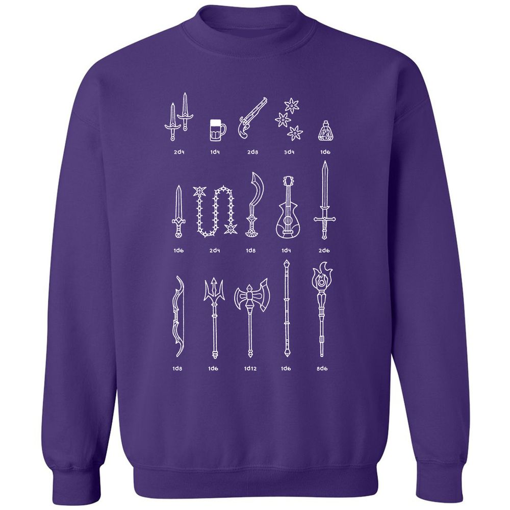 Classic Unisex Sweatshirt - Y4A9NFN4 - Purple - 6