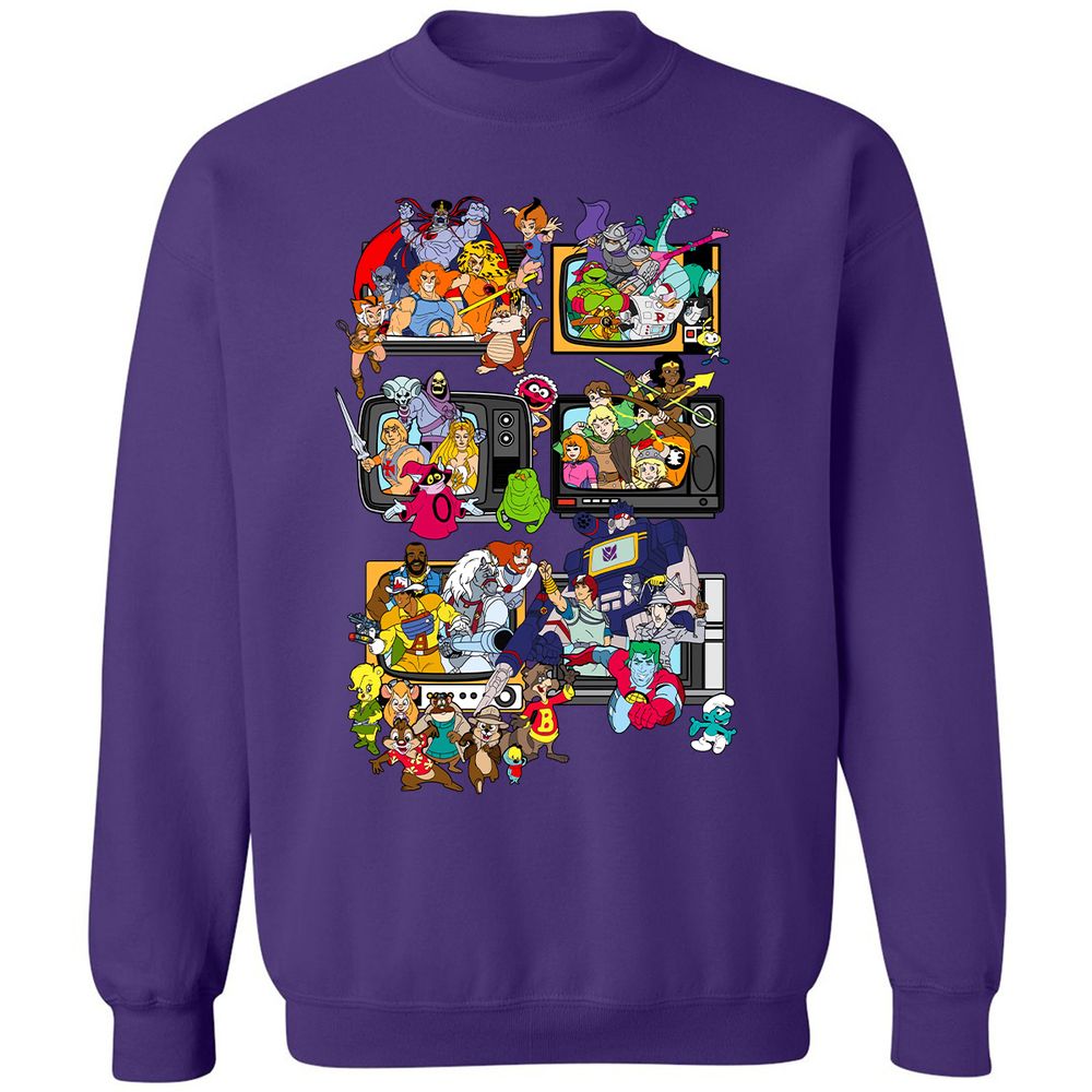 Classic Unisex Sweatshirt - D4VSZNGJ - Purple - 6