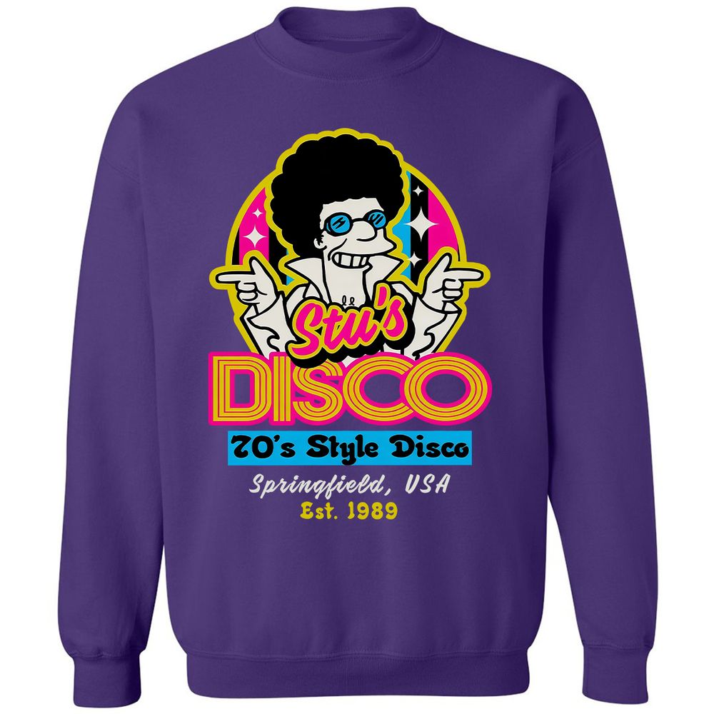 Classic Unisex Sweatshirt - 9PGJYG9K - Purple - 6