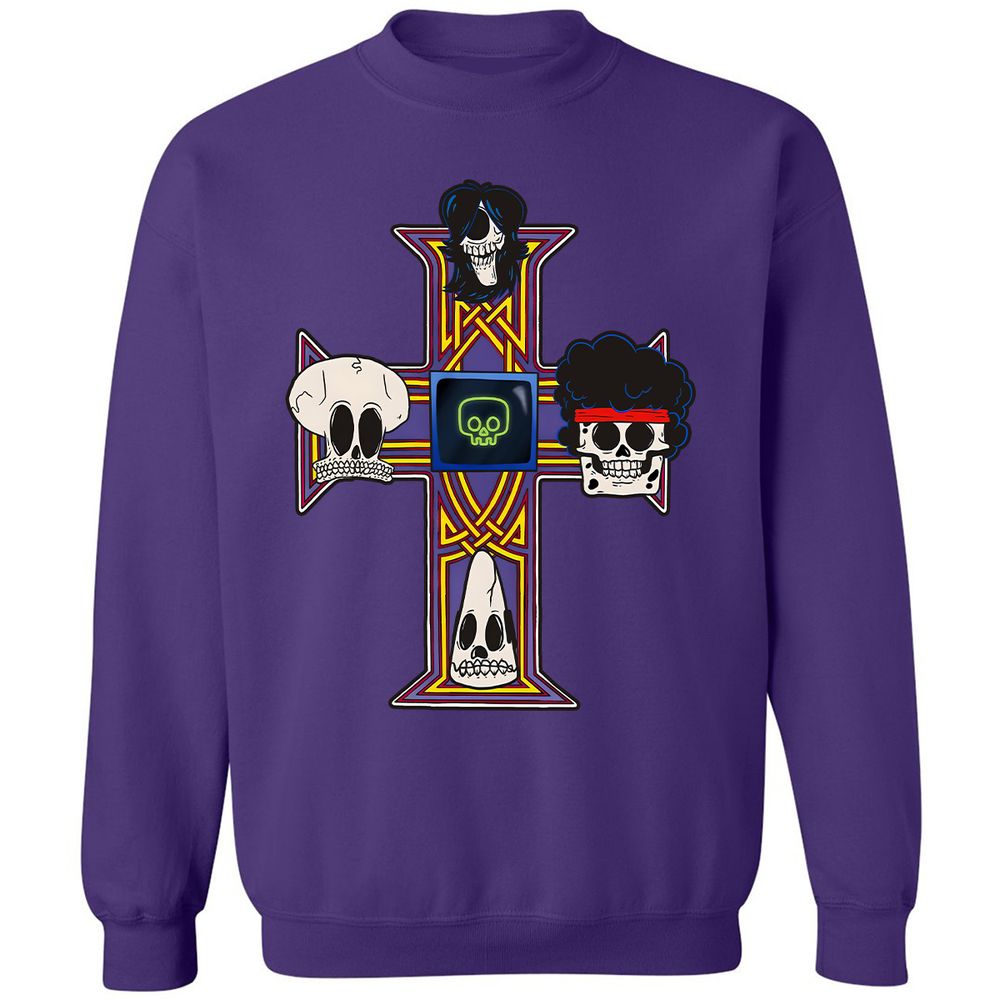 Classic Unisex Sweatshirt - V136VAW3 - Purple - 6