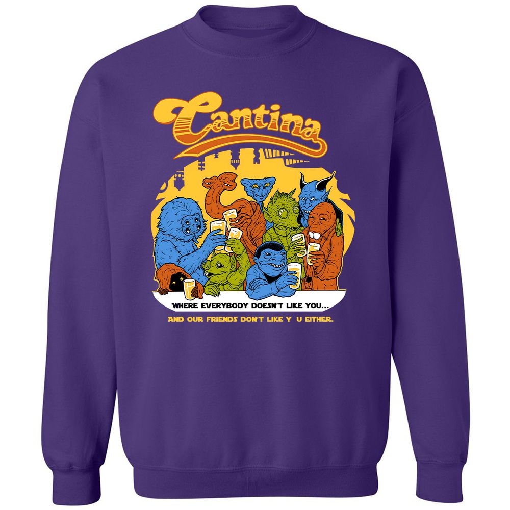 Classic Unisex Sweatshirt - V4DGV34Q - Purple - 6
