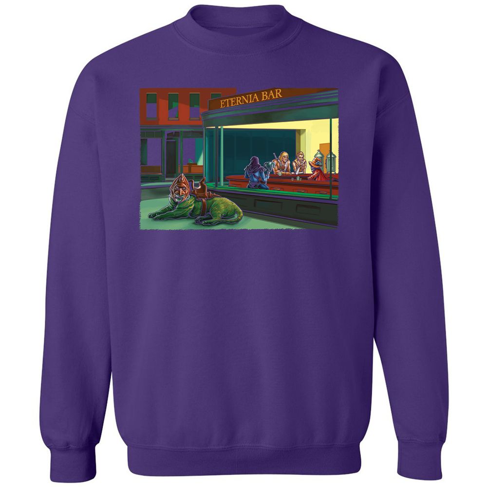 Classic Unisex Sweatshirt - UQK86USM - Purple - 6