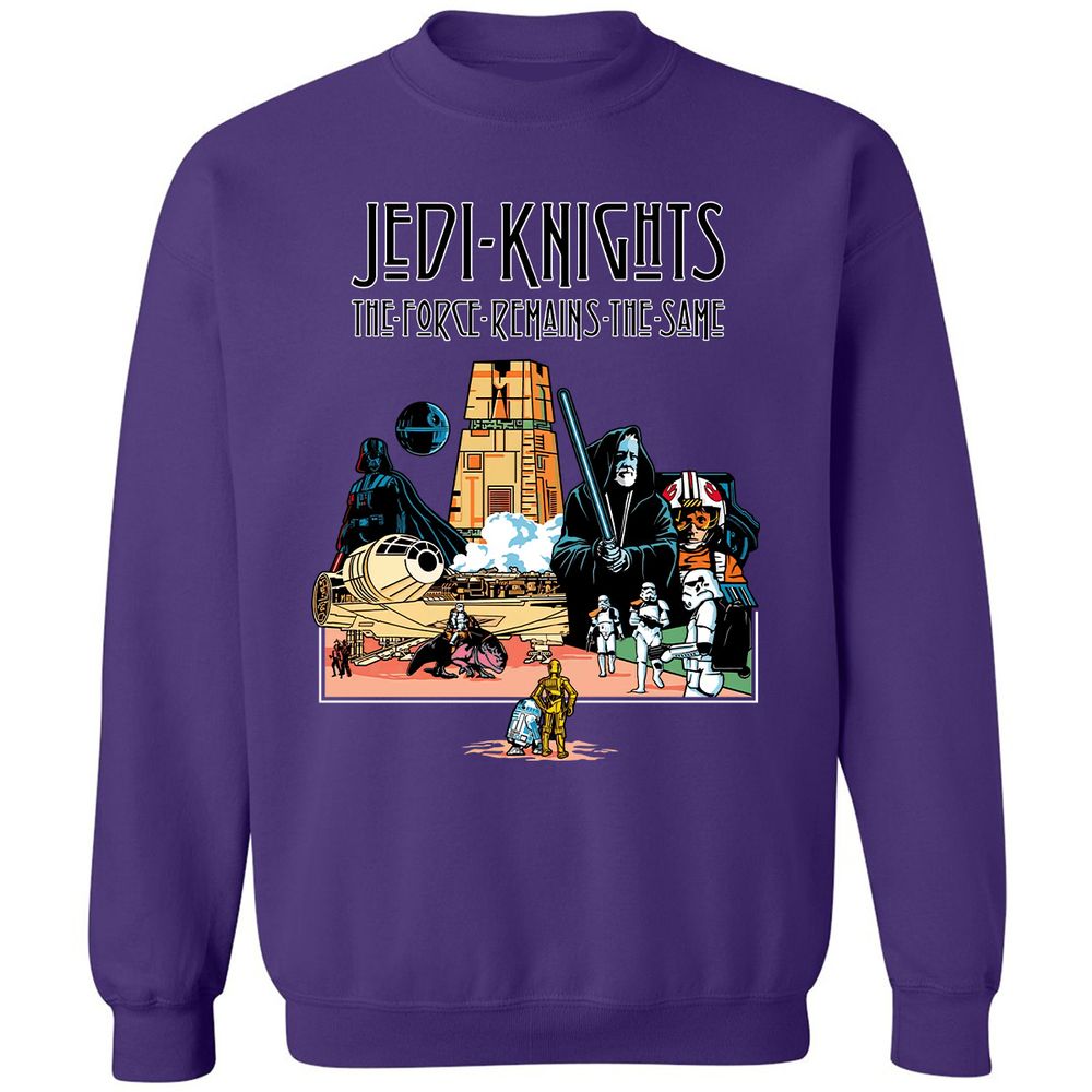 Classic Unisex Sweatshirt - Y87VJ22P - Purple - 6