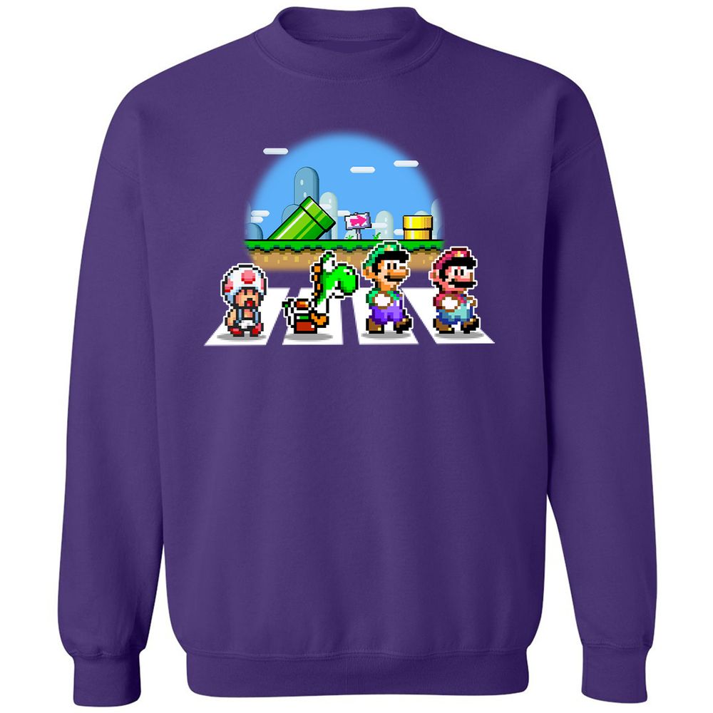 Classic Unisex Sweatshirt - K5YFV69U - Purple - 6