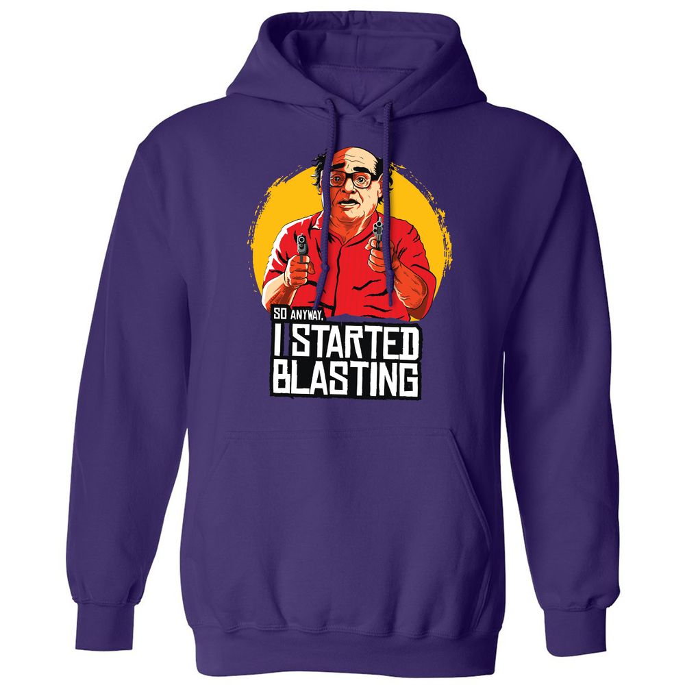 Classic Unisex Hoodie - NT96YTWV - Purple - 6