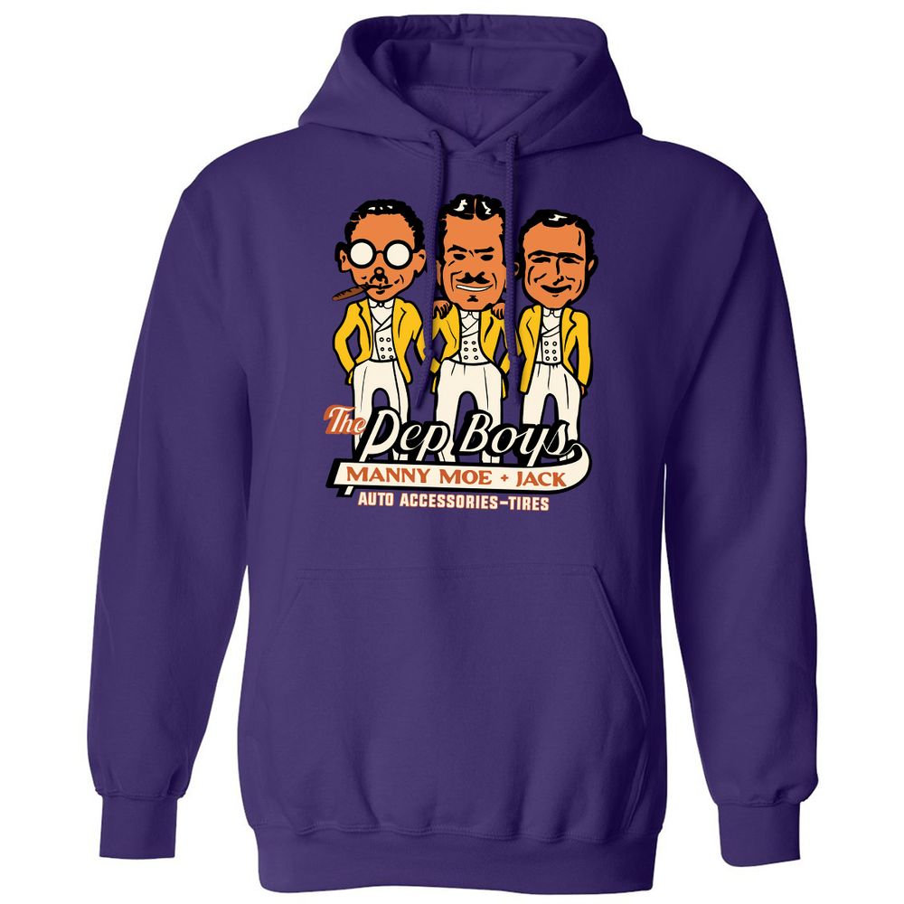 Classic Unisex Hoodie - FPWU1H9X - Purple - 6