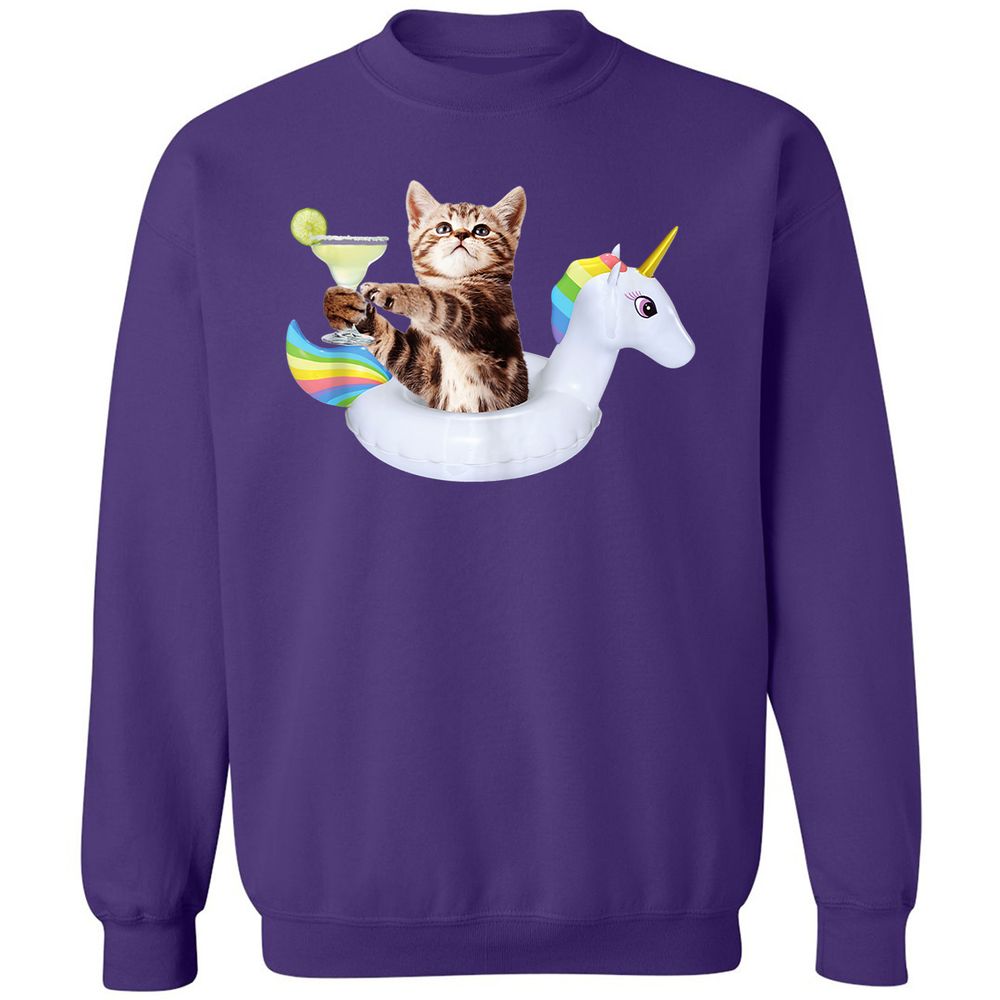 Classic Unisex Sweatshirt - VJBK6CFQ - Purple - 6