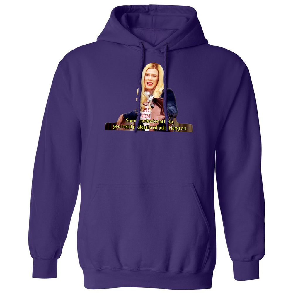 Classic Unisex Hoodie - V69XC8AQ - Purple - 6