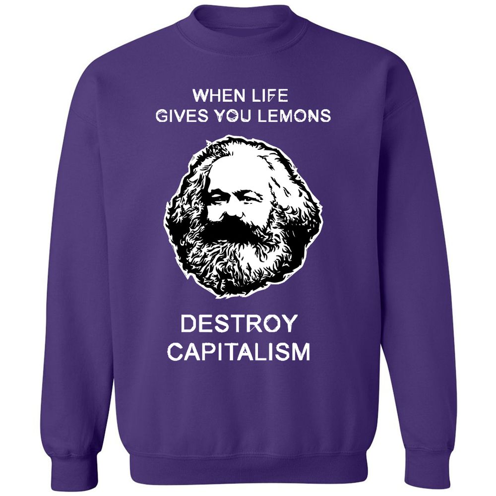 Classic Unisex Sweatshirt - AJ7YAK8T - Purple - 6
