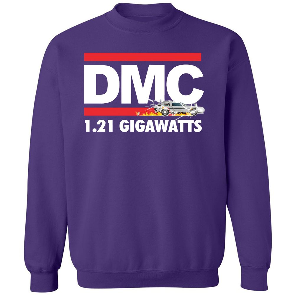Classic Unisex Sweatshirt - Y74P42DC - Purple - 6