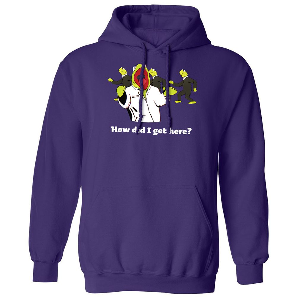 Classic Unisex Hoodie - 71H483DT - Purple - 6