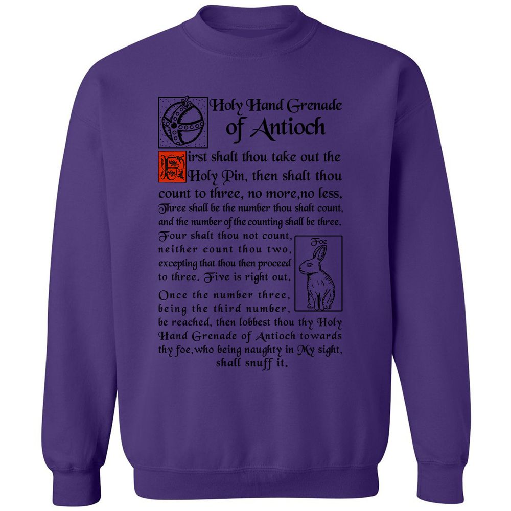 Classic Unisex Sweatshirt - B9MN2KGM - Purple - 6