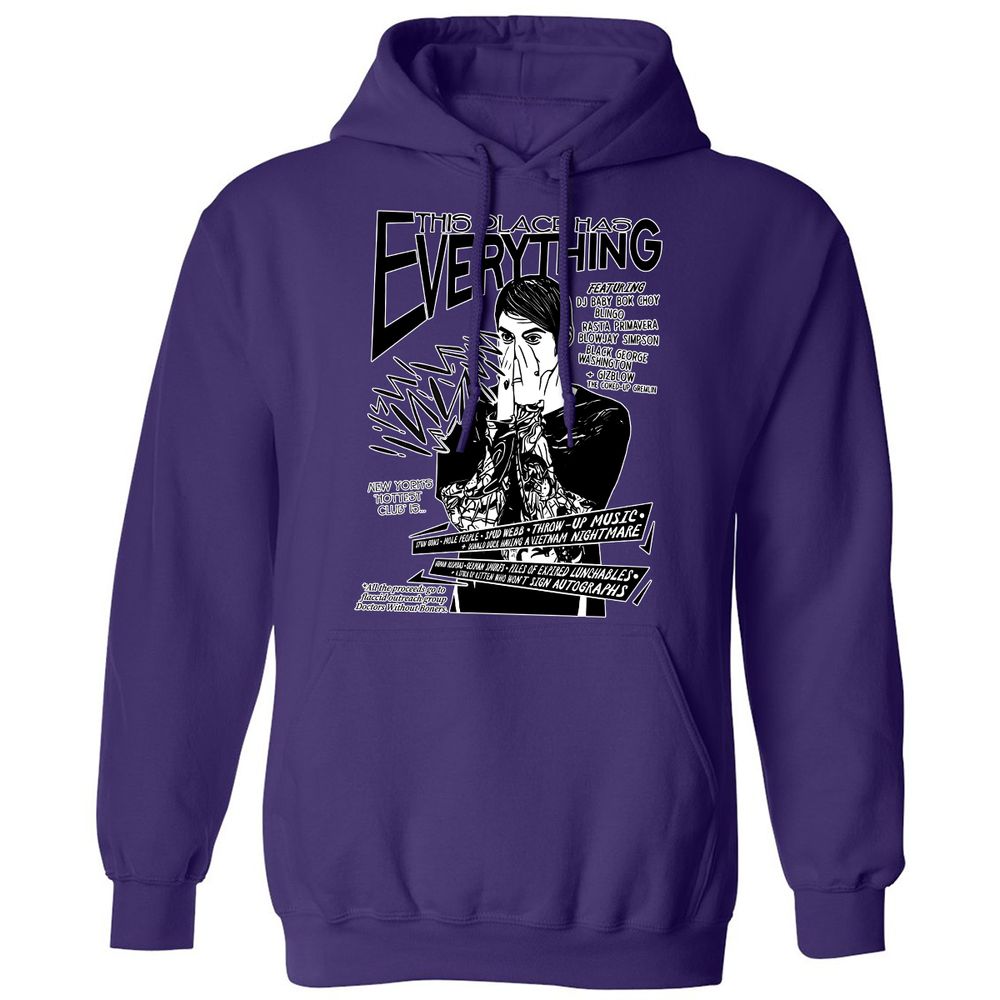 Classic Unisex Hoodie - S8LHV5FK - Purple - 6