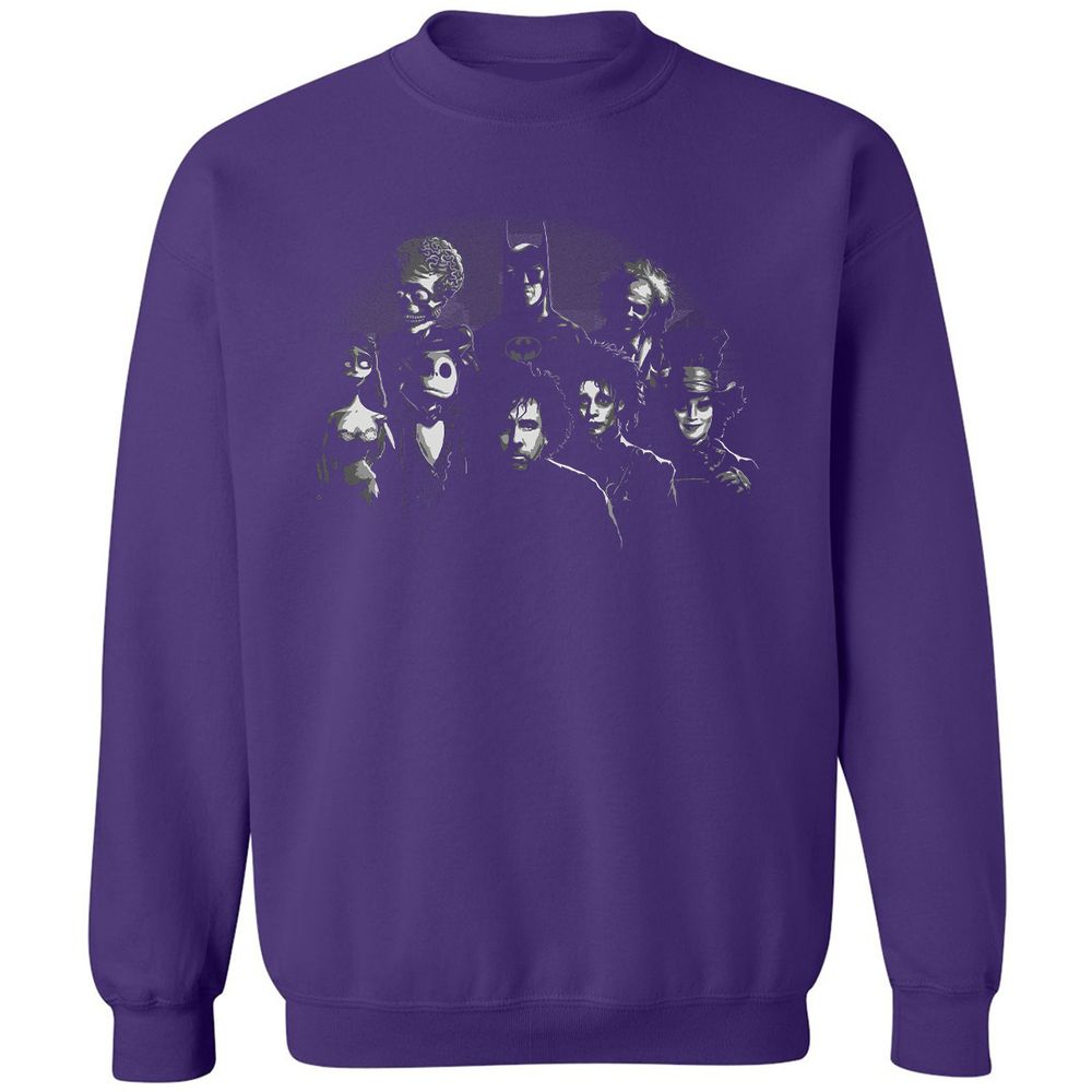 Classic Unisex Sweatshirt - D3L3YHMG - Purple - 6