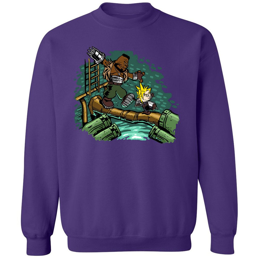 Classic Unisex Sweatshirt - LF2G462Q - Purple - 6